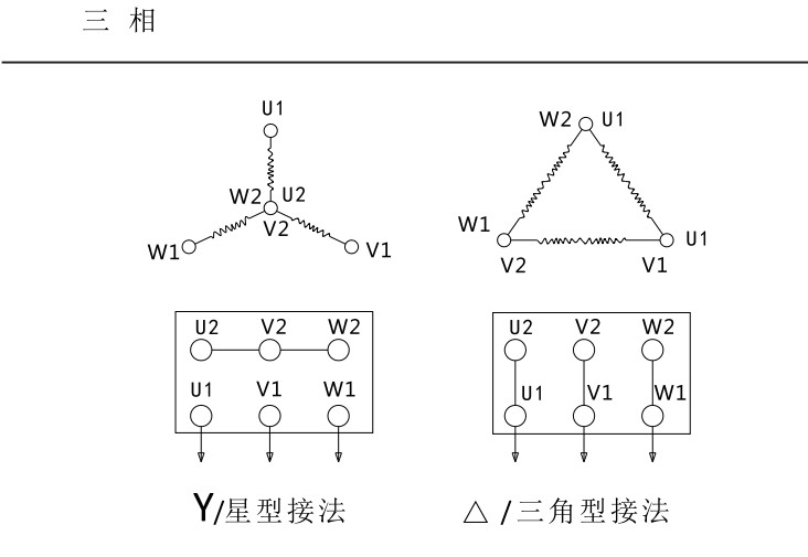 三相电气泵接线图